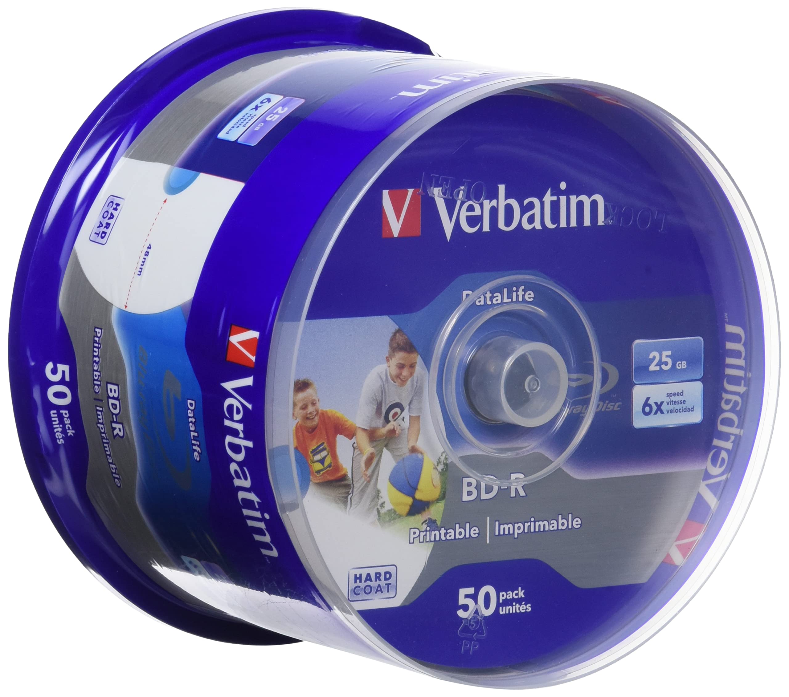 Verbatim Professional Blu-ray BD-R 25GB (Pack of 50)