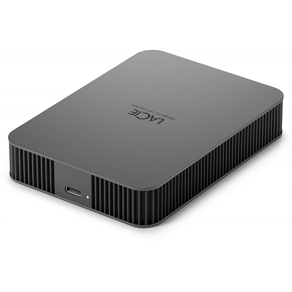 LaCie MOBILE DRIVE Secure USB 3.1-C SPACE GREY